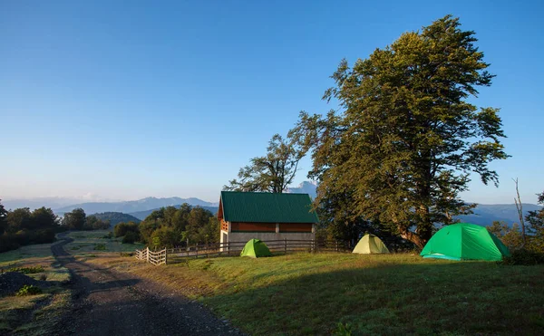 Camp Komovi Mountains Montenegro — Stock Photo, Image