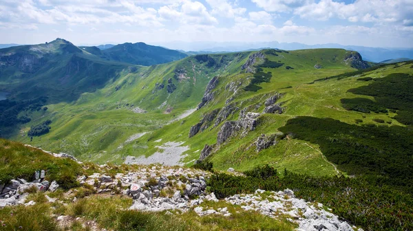 素晴らしい山の風景 ロイヤリティフリーのストック画像