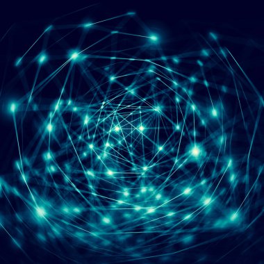 Teknolojik arka plan, küresel iş kavramı Internet. Internet bağlantısı, bilim ve teknoloji grafik tasarım soyut