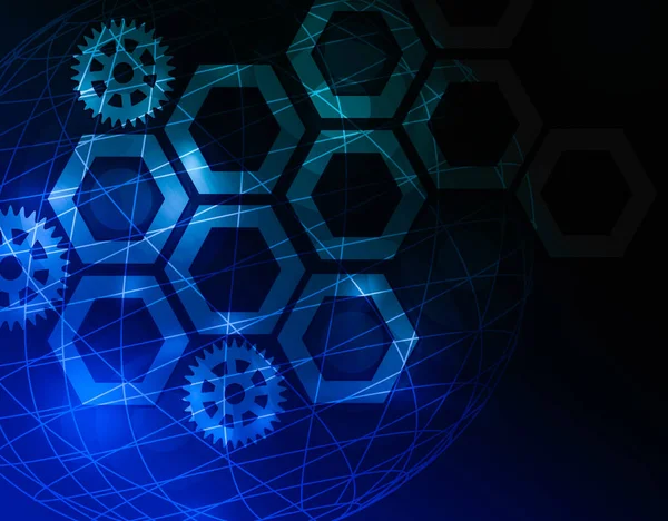 Bağlantılı çizgiler ve noktalar için senin tasarı ile arka plan