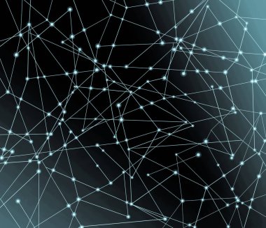 Teknolojik arka plan, küresel iş kavramı Internet. Internet bağlantısı, bilim ve teknoloji grafik tasarım soyut