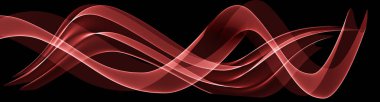 Abstract pink red background, abstract lines twisting into beautiful bends