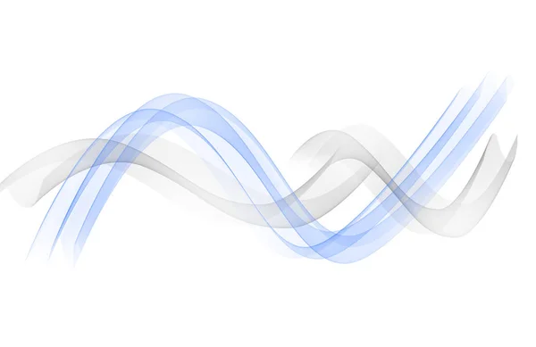 Αφηρημένο μπλε φόντο, αφηρημένη συστροφή σε όμορφες καμπύλες γραμμές — Φωτογραφία Αρχείου