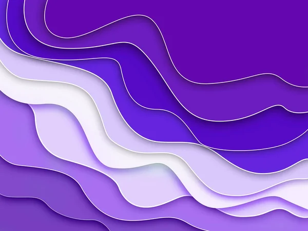 Abstract purple lines wave texture, banner background for web design card