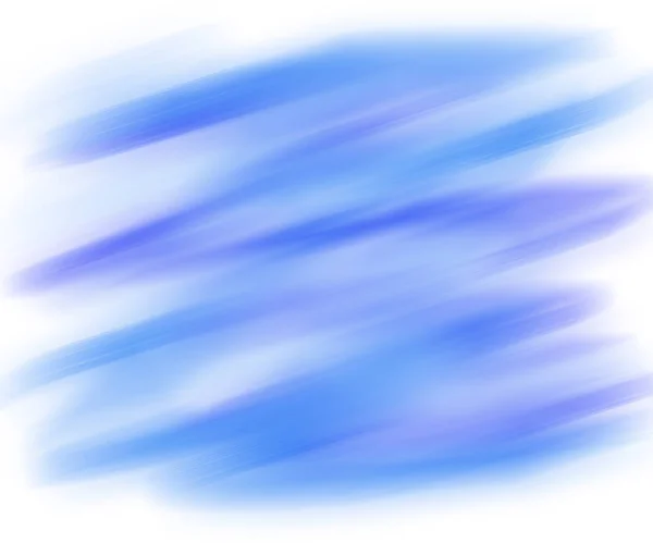 Fondo azul abstracto con pintura borrosa — Foto de Stock