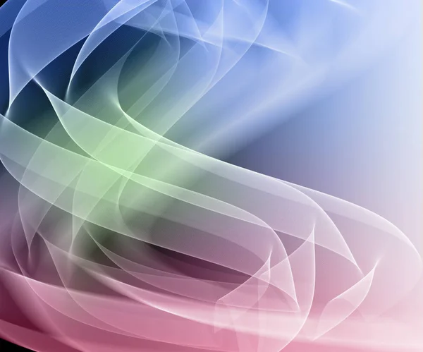 Abstract colored background, abstract lines twisting into beautiful bends