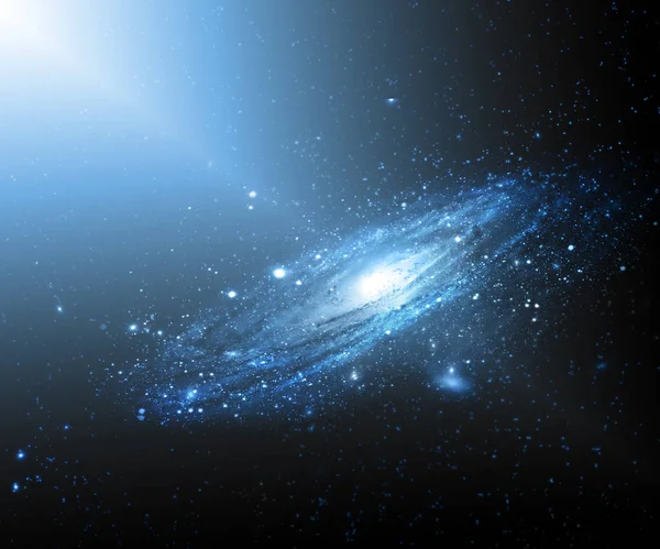 Nebula Och Galaxer Rymden Delar Denna Bild Från Nasa Det — Stockfoto