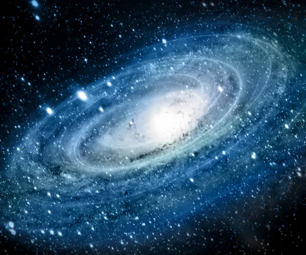 Nebula Dan Galaksi Ruang Angkasa Unsur Unsur Gambar Ini Dilengkapi — Stok Foto