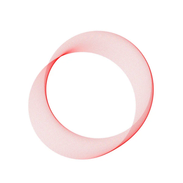 Cercle rouge rose abstrait. Facile beau fond. Contexte des réseaux sociaux . — Photo