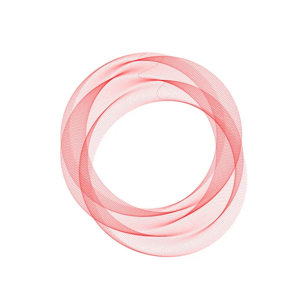 Abstrakta rosa röd cirkel. Enkel vacker bakgrund. Bakgrunden för sociala nätverk. Stockbild