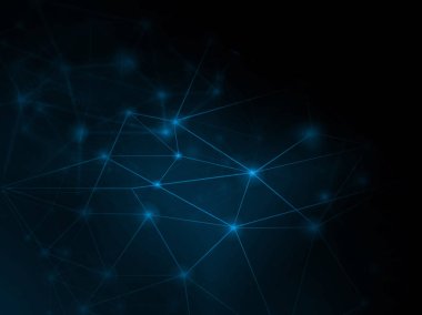Teknolojik arka plan, küresel iş kavramı Internet. Internet bağlantısı, bilim ve teknoloji grafik tasarım soyut