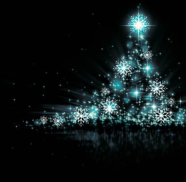 Mavi Noel ağacı