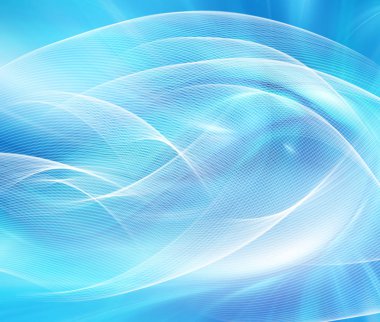 Mavi arka plan, satır güzel bükme kıvırma soyut