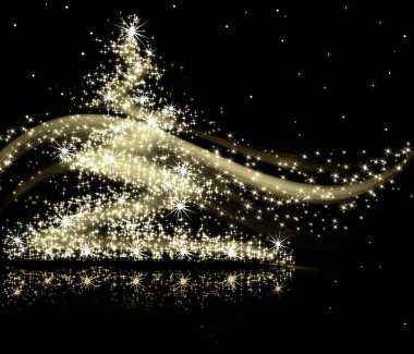 Altın Christmas tree