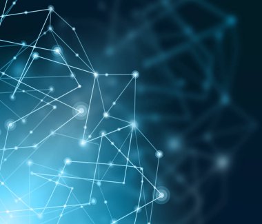 Teknolojik arka plan, küresel iş kavramı Internet. Internet bağlantısı, bilim ve teknoloji grafik tasarım soyut