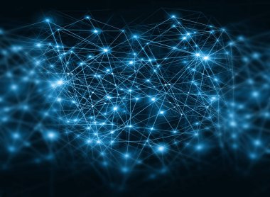 En iyi Internet kavramı küresel iş. Teknolojik arka plan. Sembolleri Wi-Fi, Internet, televizyon, telefon ve uydu iletişim ışınları