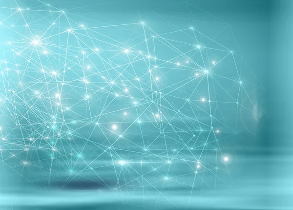 Teknolojik arka plan, küresel iş kavramı Internet. Internet bağlantısı, bilim ve teknoloji grafik tasarım soyut