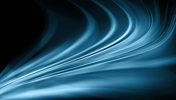 抽象的な青の背景。線波ストロークスタイリッシュな背景 — ストック写真