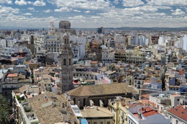 Valencia görünümünden gözlem güverte.