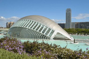 Bilim ve sanat Valencia kenti sarayda.