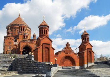 Abovyan çok güzel Ermeni Kilisesi.