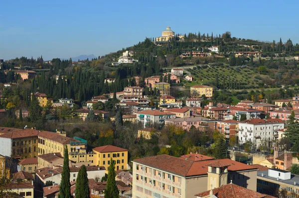 Nice Panoramic View Verona Peter Hill Italy — Stock Photo, Image