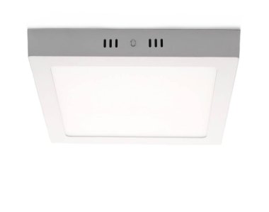 Kırpma yolu beyaz üzerinde izole office için LED paneli