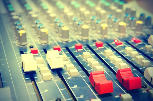 Mixing console — Stock Photo, Image