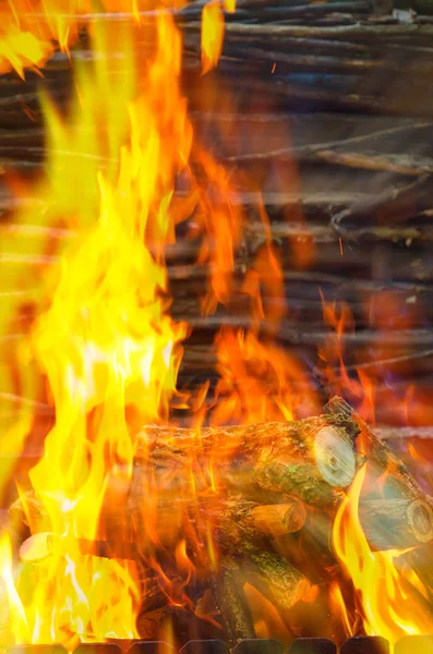 ไฟไหม้ — ภาพถ่ายสต็อก