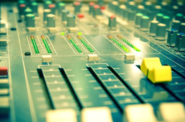 Muziek mixer — Stockfoto
