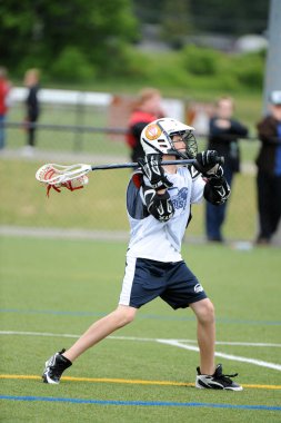 Merkezi New Jersey'de gençlik lacrosse League oyun aksiyon oyunları oynadı.