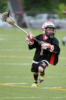Merkezi New Jersey'de gençlik lacrosse League oyun aksiyon oyunları oynadı.