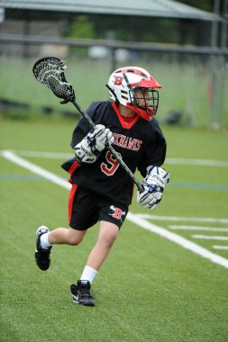 Merkezi New Jersey'de gençlik lacrosse League oyun aksiyon oyunları oynadı.