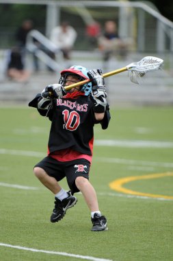 Merkezi New Jersey'de gençlik lacrosse League oyun aksiyon oyunları oynadı.