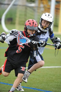 Merkezi New Jersey'de gençlik lacrosse League oyun aksiyon oyunları oynadı.
