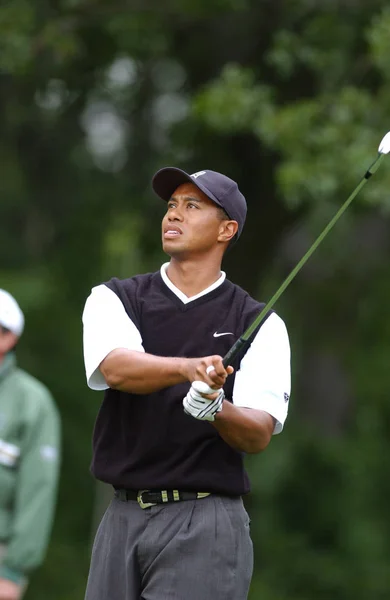 Tiger Woods Vítěz Open Roce 2002 Americká Profesionální Golfistka Která — Stock fotografie