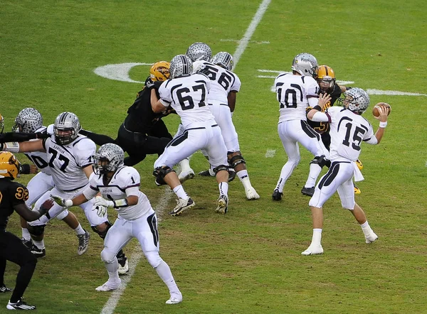 High School Football Game Championship Game Hamilton High School Chandler — Stock Photo, Image