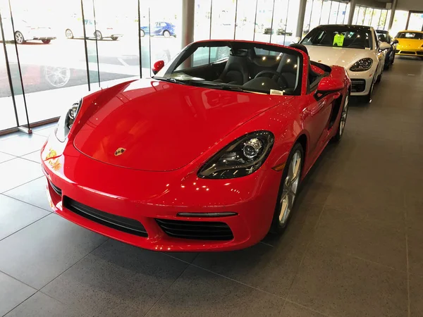 Neues Porsche Autohaus Das Autos Einem Gilbert Arizona Standort Südwesten — Stockfoto