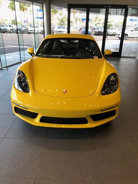 Porsche Használtautó Eladás Autók Gilbert Arizona Helyen Egyesült Államok Délnyugati — Stock Fotó