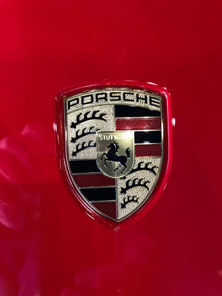 Nuevo Concesionario Automóviles Porsche Que Vende Coches Una Ubicación Gilbert —  Fotos de Stock