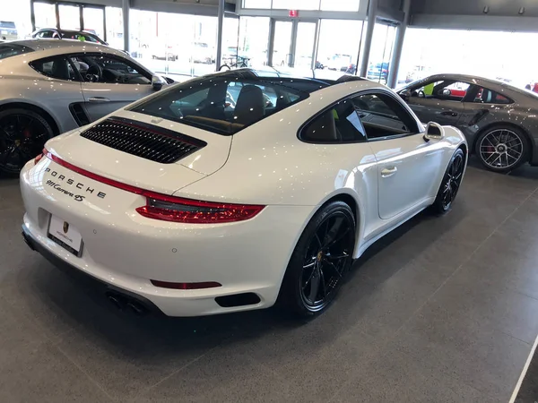 Nova Concessionária Automóveis Porsche Vendendo Carros Local Gilbert Arizona Parte — Fotografia de Stock