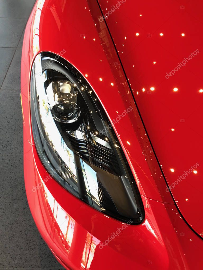 New Porsche car dealership selling cars in a Gilbert Arizona location in the Southwest part of the United States. Porsche AG is a German automobile manufacturer specializing in high-performance sports cars and SUVs.
