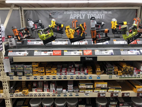 Home Depot Ist Der Größte Baumarkt Den Vereinigten Staaten Die — Stockfoto