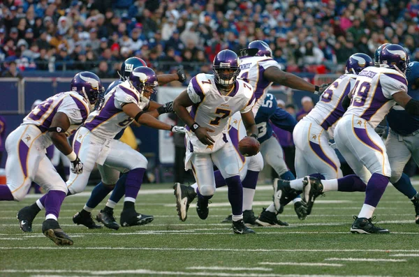 Tarvaris Jackson için normal sezon Nfl oyun sırasında oyun eylem Minnesota Vikings Quarterback. Vikingler Tarvaris Jackson 2006 Nfl taslak ikinci turda seçilebilir, ve Jackson 2006 Vikingler ile 2010 için.