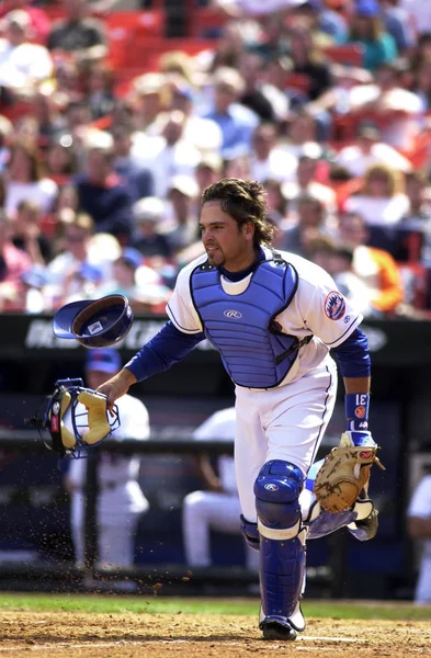 Mike Piazza Hall Fame Catcher Para Los Mets Nueva York — Foto de Stock