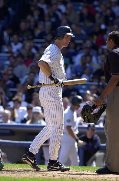 Paul Neill Outfielder Para New York Yankees Ação Durante Jogo — Fotografia de Stock