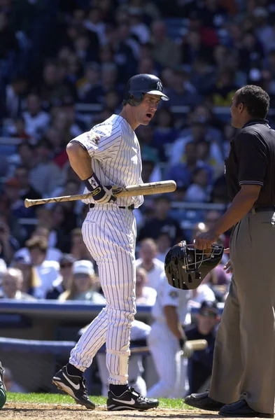 Paul Neill Outfielder Para New York Yankees Ação Durante Jogo — Fotografia de Stock