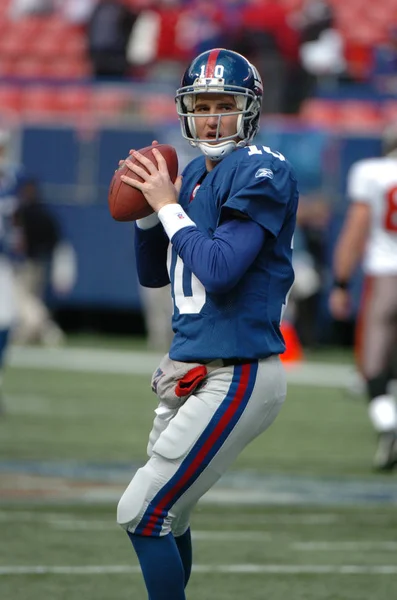 Eli Manning Oyun Kurucu Için New York Giants Normal Sezon — Stok fotoğraf