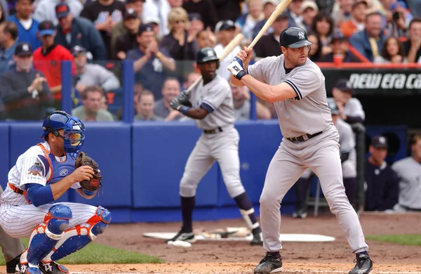 Roger Clemens Džbán New York Yankees Akční Hra Během Pravidelné — Stock fotografie