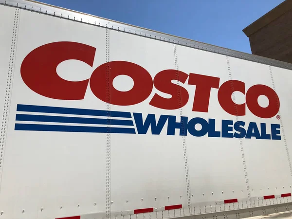 Costco Velkoobchod Corporation Obchodování Jako Costco Americká Nadnárodní Korporace Která — Stock fotografie